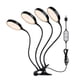 thumbnail image 1 of Invernadero USB Clip-on LED Dimmable Cultive Sótano de la luz Flor de interior Planta suculenta Crecimiento de la lámpara de plántula 1250 LUMEN 60W 4 cabezas Scienceny HA011855-04B, 1 of 7