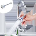 thumbnail image 1 of Feltree High-Efficiency Faucet Water Filter with Pressure Booster and Anti-Splash Head, 360° Rotatable for Clean Water and Easy Installation, 1 of 7