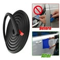 thumbnail image 5 of Rubber 3-Layer Car Door Seal Strips Sound Insulation Weatherstrip Accessories 5M, 5 of 8