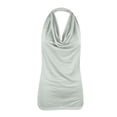 thumbnail image 1 of Qucoqpe - Camisetas de tirantes para mujer, informales, lisas, con cuello halter y espalda descubierta, básicas de verano, en liquidación, 1 of 1