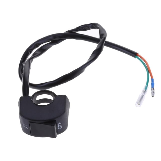 Encendiendo Interruptor de encendido/apagado del manillar de motocicleta de 12 V y 7/8 pulgadas para luz antiniebla de faro LED(4)