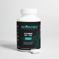 thumbnail image 3 of Invincible Supplements Vitamin D3 + K2 Supplement for Bone Health and Cardiovascular Support- 60 Servings, 3 of 6