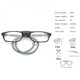 thumbnail image 5 of Reading Glasses High-grade Tr Magnetic Absorption Hanging Neck Funky Readers Glasses, 5 of 5