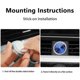 thumbnail image 4 of Car Quartz Clock Mini Watch Mini Electronic Clock Waterproof Bicycle Motorcycle Watch Auto Car Clock Dashboard Clock In Car, 4 of 4