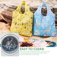 thumbnail image 6 of Xdziklosj 12 Pack Reusable Grocery Bag Foldable Shopping Bag Large Capacity Present Storage Tote for Groceries Outdoor Camping Max Weight-40 lb, 6 of 8