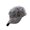 Grayhaired gun grey, variant on Glittering Rhinestones Baseball Hat with Open Top and Wig Hair Design Vacation Sun Hat For Teens Eye Catching