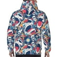 thumbnail image 5 of Hoodies for Men - cool rock Skull Long Sleeve Comfrt Men'S Fashion Hoodies & Sweatshirts, Sweatshirts for Men Hoodies Pullover Clothing Clothes with Pouch, 5 of 7