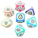 thumbnail image 1 of 7pcs Mushroom Party Tabletop Role-playing Game Dice,cool Games Dnd Dice Set D D Family Tabletop Dice, 1 of 5