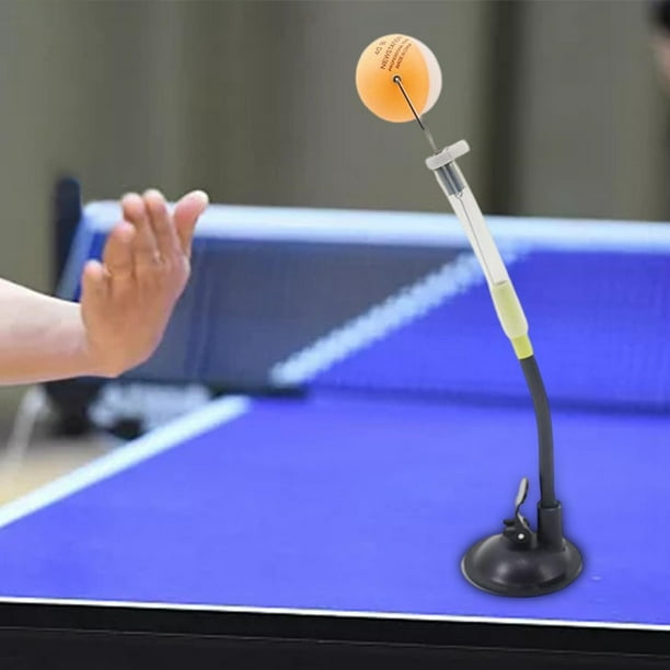 La machine à balles de ping-pong de robot de tennis de table sert des balles  de ping-pong réglementaires de 40 mm Machine de tennis de table automatique  pour l'entraînement Solo Trainer 