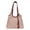 Red, variant on NCY Women's Hobos Tote Bag for Women Large Striped Weaving Purse Shoulder Handbag with Zipper Pocket Travel Handbag for Summer Be