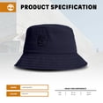 thumbnail image 2 of Sombrero tipo Bucket Timberland Azul Grande/XL de Algodón Sarga Plegable, 2 of 3