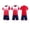 Red1, variant on RKSTN Soccer Jersey Kids Short Sleeve V Neck Football Jersey Shirt with Shorts 2 Piece Training Uniform Soccer Jersey Set(White ,10-11Years)
