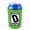 Bright Green, variant on Rated D for Drunk Can Coolie (Bright Green)