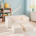 thumbnail image 2 of Costway Modular Kids Sofa Children's Couch/High Chair with Armrests Washable Cover, 2 of 9