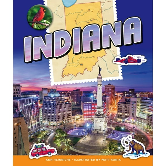 USA Travel Guides Indiana, (Hardcover)