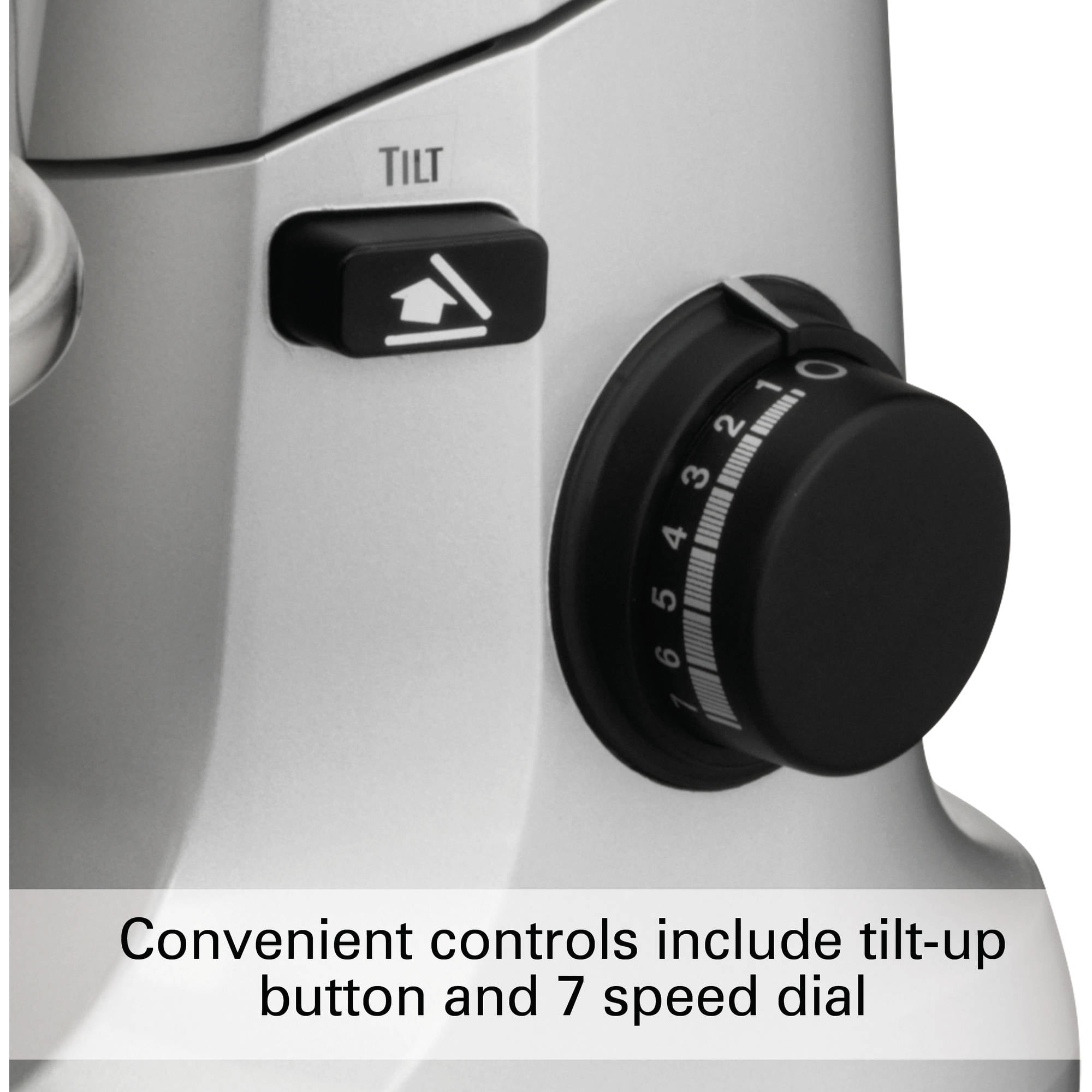 hamilton beach 7 speed silver stand mixer