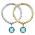 thumbnail image 1 of Br Brone Checal Element Science Lover Bracelet Bangle Pendant Jewelry Couple Chain, 1 of 3