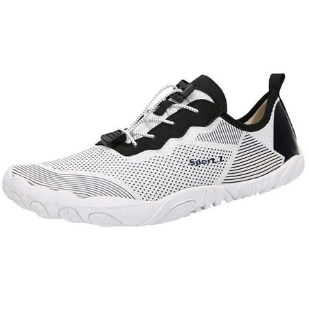 

HZEWLS Non-slip Shoes Breathable Trekking Wading Shoes Comfortable for Lake Hiking (white35)