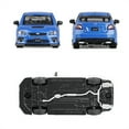 thumbnail image 3 of Modèle de Voiture de Sport en Alliage Subarus WRX STI S207 1/64 Modèle de Voiture de Course en Métal Moulé sous Pression Échelle Miniature Collection Simulation Cadeaux pour Enfants Noir, 3 of 6