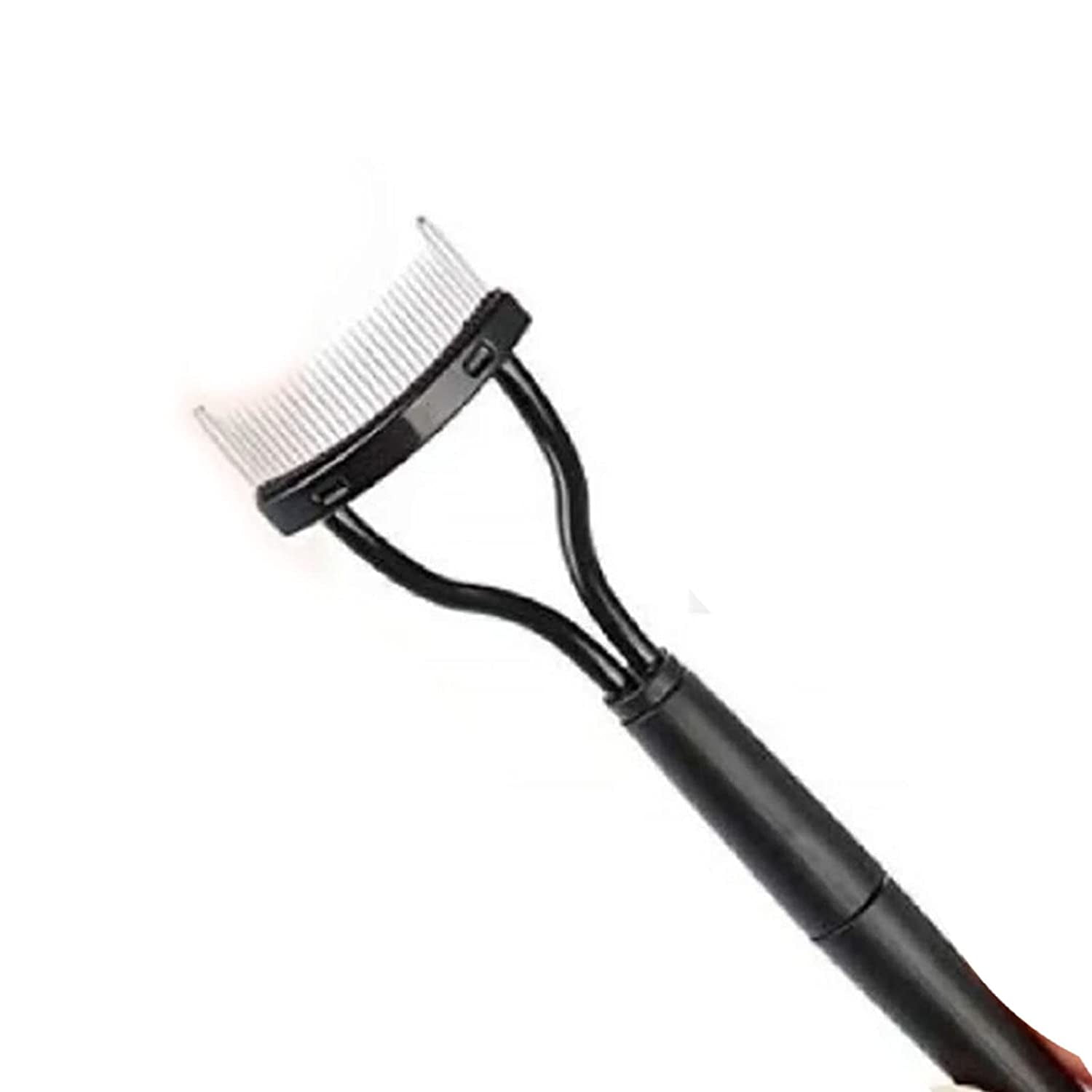 Eyelash Comb, Stainless Steel Teeth Eyelash Comb Separator Lash