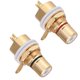 thumbnail image 5 of Terminal RCA ANGGREK Conector RCA de cobre puro para tipo de soldadura para amplificadores, 5 of 5