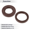 thumbnail image 4 of Unique Bargains Camshaft Seal for Subaru Baja 2004-2006 806732160/806742160 Rubber Engine Cam Seal 2 set, 4 of 6