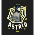thumbnail image 2 of Beetlejuice Beetlejuice Astrid Black Adult Crew Neck Long Sleeve Tee-XS, 2 of 3