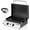 2 Burners, variant on 25.6 Inch 3 Burner BBQ Gas Grill Griddle, Stainless Steel Portable Detachable 30,000 BTU Table Top Propane Barbecue Grill for Camping or Tailgating (only Griddle)