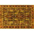 thumbnail image 1 of Ahgly Company Indoor Rectangle Persian Yellow Traditional Area Rugs, 7' x 10', 1 of 4