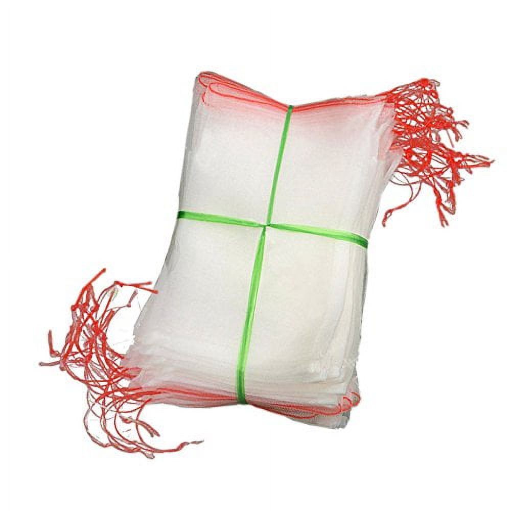 Agfabric Bug Net Bag Garden Netting Against Insects Birds Barrier Bags for Plant&Fruits 12” x 8” 10 Pack