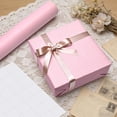 thumbnail image 3 of Gift Wrapping Paper, Pink Wrapping Paper Roll, Solid Color Pearly Wrapping Paper for Birthday Christmas Wedding Baby Shower Mother's Day, Father's Day, 17 Inch X 32.8 Feet, 3 of 7