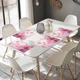thumbnail image 4 of Placemats Set of 4, Pink Rose Place Mats Dreamy Petals Water Tablemats Washable Placemat Table Decoration for Kitchen Table Dinner Party Home Decor Indoor Outdoor 13x19 Inch, 4 of 9