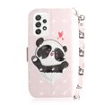 thumbnail image 2 of Case for Samsung Galaxy A52 5G/4G Cover Magnetic 3D Pattern Wallet Flip Case With Strap - Cute panda, 2 of 5