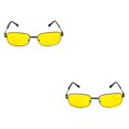 thumbnail image 4 of Minnieouse Night View Glasses Driving Eyeglasses Pocket Beach Sunscreen Eyewear Portable Sunshade Walking for Women Men negro 2piezas, 4 of 6