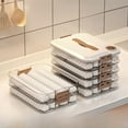 thumbnail image 3 of Caja de almacenamiento para albóndigas, congelador, refrigerador, albóndigas congeladas, caja de wonton de grado alimenticio multicapa, albóndigas domésticas, cajón congelador rápido, 3 of 6