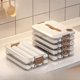 thumbnail image 5 of Caja de almacenamiento para albóndigas, congelador, refrigerador, albóndigas congeladas, caja de wonton de grado alimenticio multicapa, albóndigas domésticas, cajón congelador rápido, 5 of 6