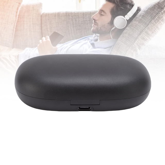 Al Translation Earphones, Noise Cancelling Touch Control Real Time Language Translator Earbuds APP for Music and Calling for Travel Business Meeting Learning Black,White