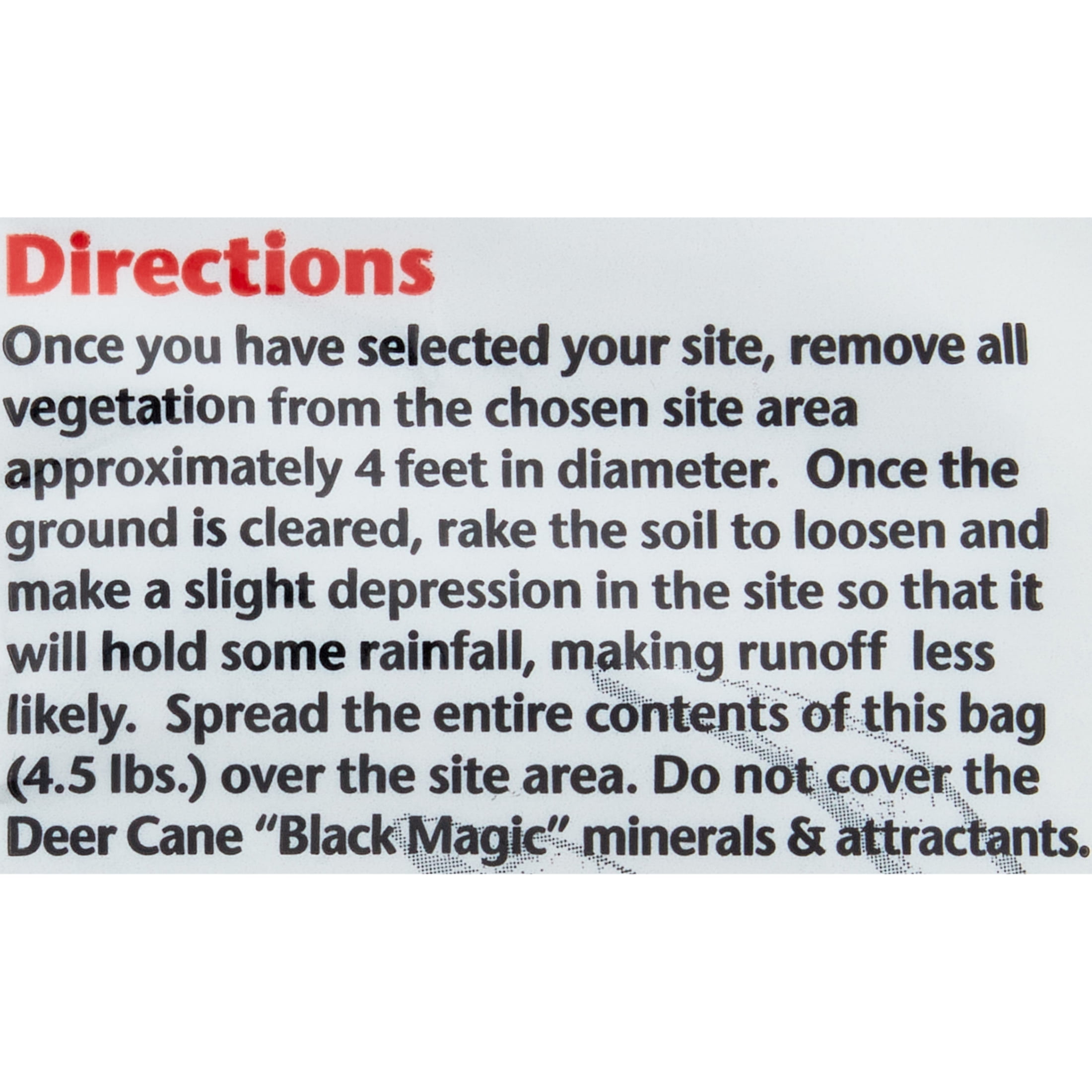 Evolved Habitats Deer Cane Black Magic Attractant Powder