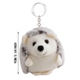 thumbnail image 2 of Hedgehog Plush Keychain Cute Cartoon Pendant Toy Soft Stuffed Animal Gift for Kids Adults, 2 of 8