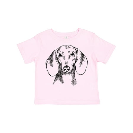

Inktastic Dachshund Sketch Portrait Boys or Girls Toddler T-Shirt