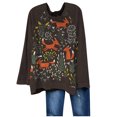 thumbnail image 4 of Sudadera extragrande de lana de manga larga con cuello redondo y estampado retro para mujer Fridja  fhghd870, 4 of 4