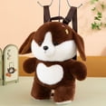 thumbnail image 5 of Cute Dog Plush Backpack 3D Dog Plush Bag Animal Plush Toy Soft Stuffed Shoulder Bag Kawaii Carrier Backpack Soft Animal Shoulder Bags Funny Gifts, 5 of 7