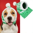 thumbnail image 3 of KYAIGUO Christmas Dog Hat Pet Cap With Pompon Knit Crocheted Snood Neck Ear Warmer Headband Protector for Small And Medium Dogs Cats Pet, 3 of 10