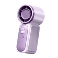 thumbnail image 3 of Ventilador portátil con potente pantalla LED, multifuncional, 100 velocidades ajustables para violeta, 3 of 9