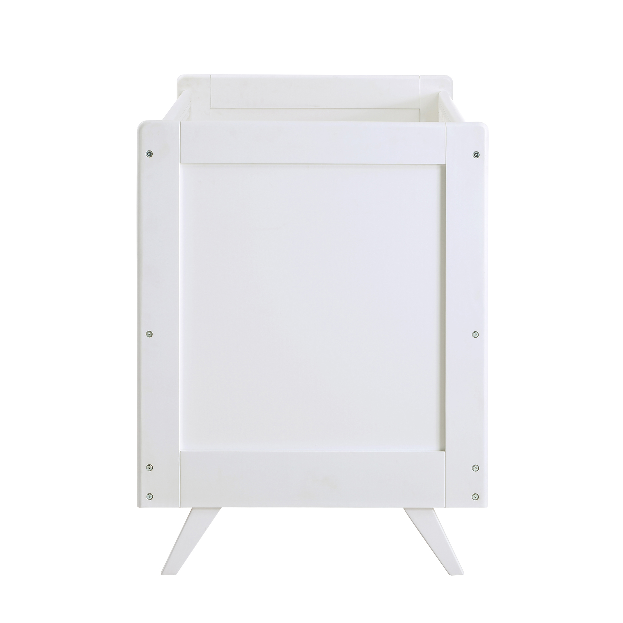 BreathableBaby Breathable Mesh 3-in-1 Convertible Crib, White, Greenguard Gold Certified