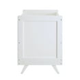thumbnail image 4 of BreathableBaby Breathable Mesh 3-in-1 Convertible Crib, White, Greenguard Gold Certified, 4 of 11
