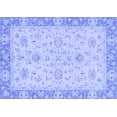 thumbnail image 1 of Ahgly Company Indoor Rectangle Abstract Blue Modern Area Rugs, 2' x 4', 1 of 4