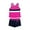Red, variant on Younger Tree Girl Tankini Bathing Suits Kid Summer Sleeveless Vest Top Shorts Two-Piece Swimsuit Beach Swimwear for 8-10T