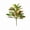 Color changing wood 24CM, variant on Artificial Croton Leaf Stems, Fake Variegated Foliage Branches, Faux Greenery Leaves for Floral Arrangements, Home, Office & Vase Decor