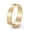 Gold, variant on 304 Stainless Steel Plain Band Rings Gold Silver Adjustable Size Z736